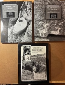 Lot of Three Softcover Volumes - The Archeological Society of New Mexico Journals