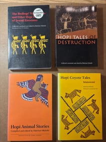 Lot of Four Softcover Books Hopi Indian Themed