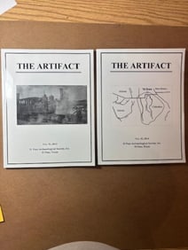 Lot of Two Softcover Books - The Artifact-El Paso from the Archeological Society