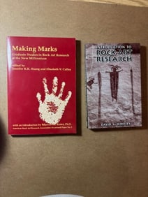 Lot of Two Softcover Books - Art Rock Theme