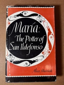 Hardcover Book - Maria - The Potter of San Ildefonso by Alic Marriott