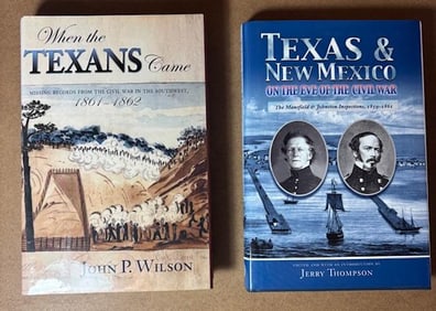 Lot of Two Texas/NM Civil War Books