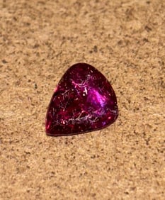 Pear Shaped Ruby Cab