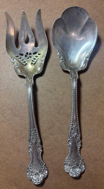 Gorham Sterling Silver Salad Serving Set (1 of 2)