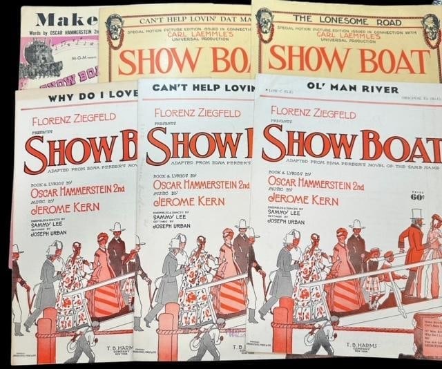 Sheet Music - Show Boat - Can't Help Lovin' Dat Man and Make Believe (1 of 6)