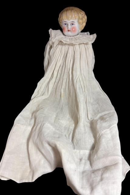 Antique Porcelain and Soft Body Doll 1870 (1 of 3)