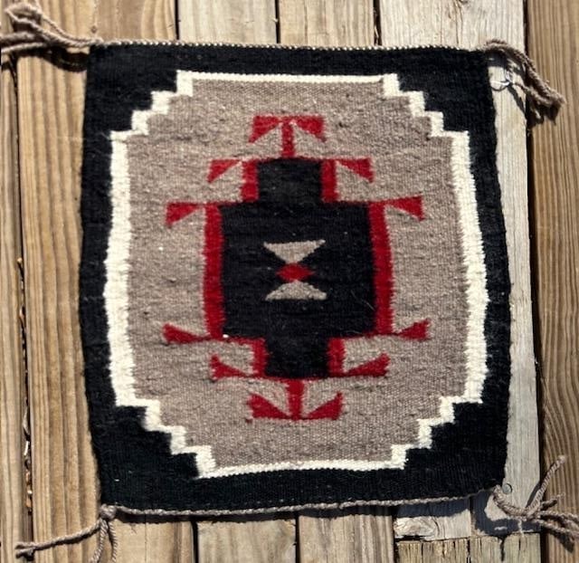 Navajo Native American Hand-Woven Wall Hanging (1 of 3)