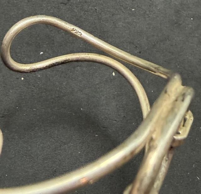 Sterling Cuff Bracelet - 3
