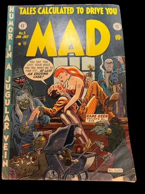 Mad Magazine #5 - 1953 "Tales Calculated to Drive You Mad" June-July 1953 (1 of 3)