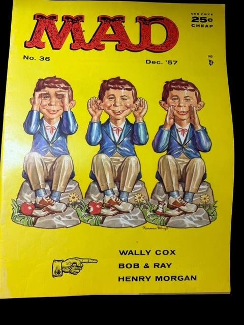 Mad Magazine #36 - December 1957 (1 of 3)