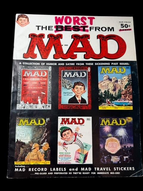 Mad Magazine - September 1956 - August 1957 "The Worst From Mad" (1 of 3)