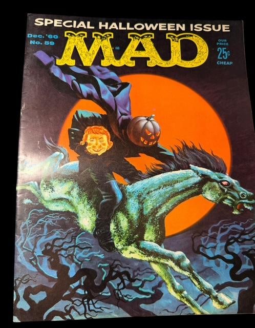 Mad Magazine # 59 - December 1960 "Special Halloween Issue" (1 of 3)