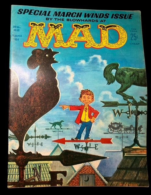 Mad Magazine #62 - April 1961 "Special March Winds Issue" (1 of 3)