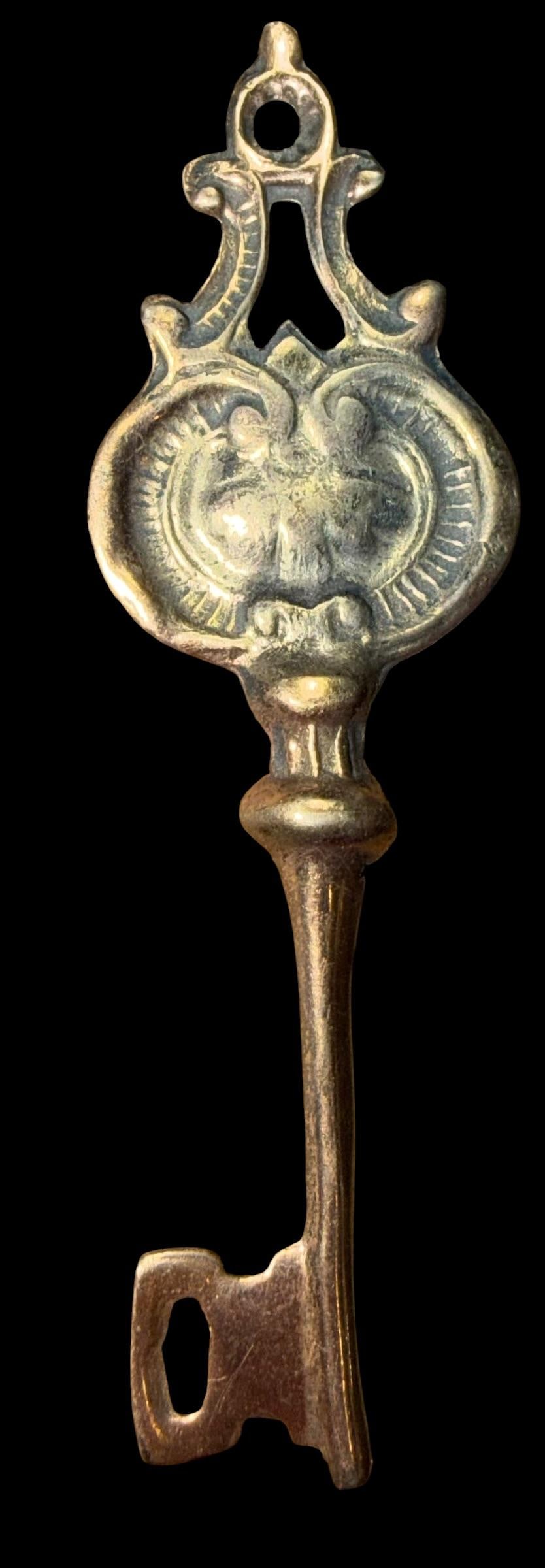 Brookcraft Sterling Pin Skeleton Key Design (1 of 2)
