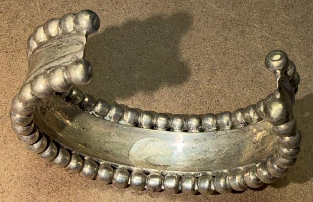 Sterling Bead Cuff Bracelet - 2