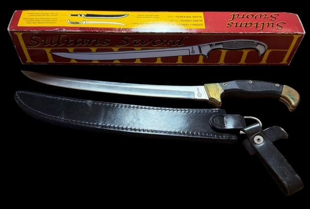 Brass and Stainless Sultans Sword (1 of 5)