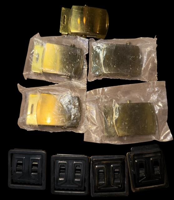 Assorted Lot of Military Belt Buckles (1 of 1)