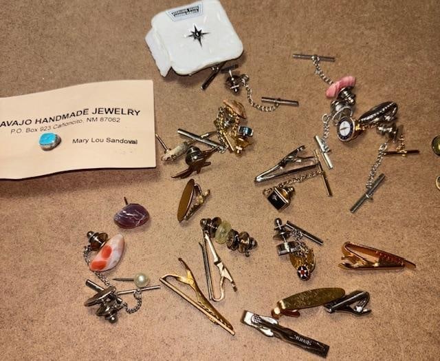 Lot of Assorted Tie Bars (1 of 1)