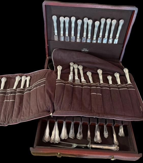 1897 Gorham Lancaster Sterling Silver Flatware Set - 2
