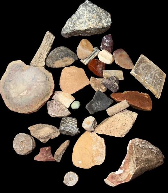 Lot of Assorted Stone Artifacts Native American etc (1 of 4)