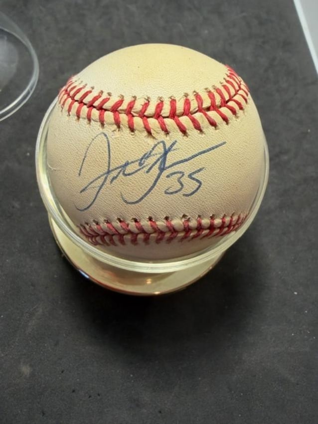 Frank Thomas Autographed Baseball (1 of 2)