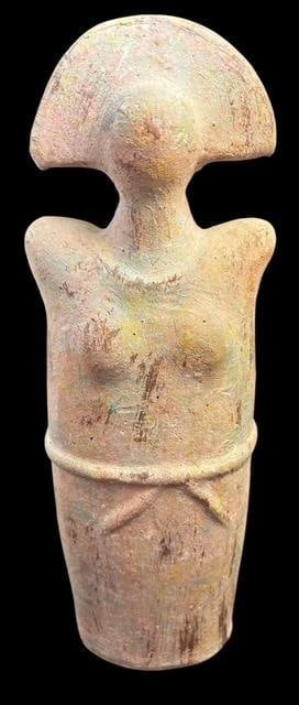 Peruvian Clay Pottery Fertility Figure (1 of 3)