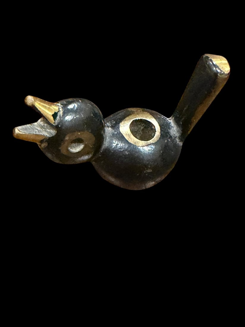 Walter Bosse Austrian Bronze Bird Ring Holder: Walter Bosse Austrain bronze bird ring holder. Measures 2" x 1.5" x .75".