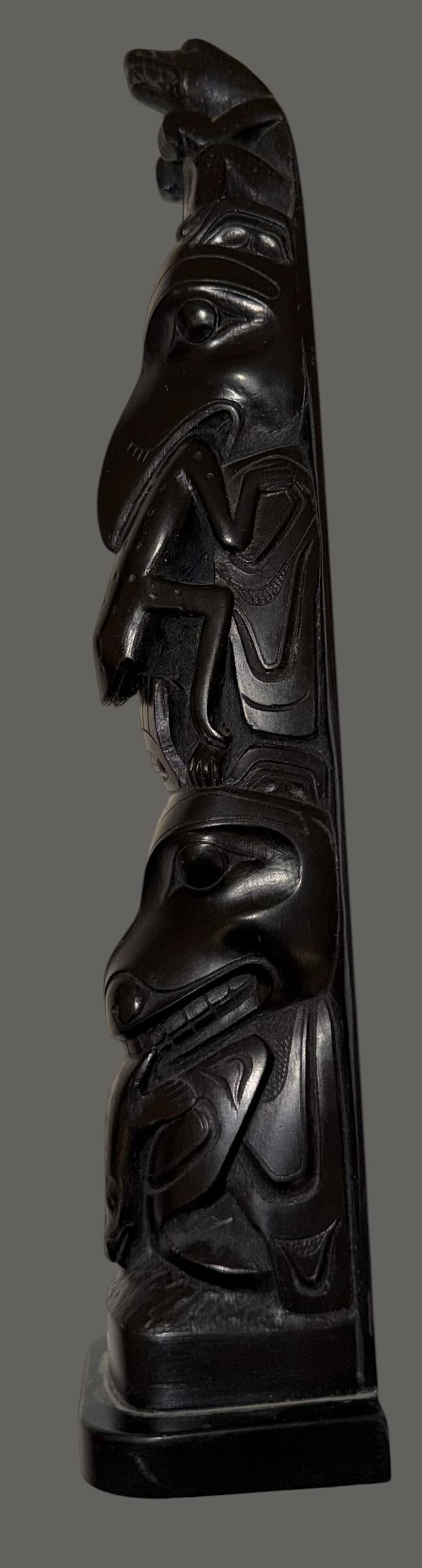 Northwest Coast Carved Animal Totem Vintage Haida (1 of 4)