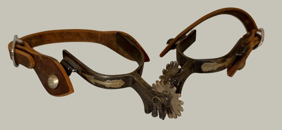 Steel and Leather Spurs (1 of 3)