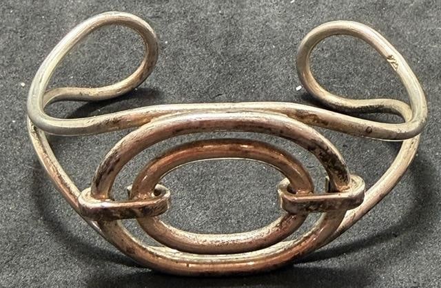 Sterling Cuff Bracelet (1 of 3)