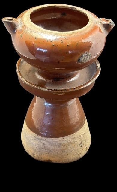 Song Dynasty Pottery Oil Lamp Ca. 960-1279 (1 of 4)