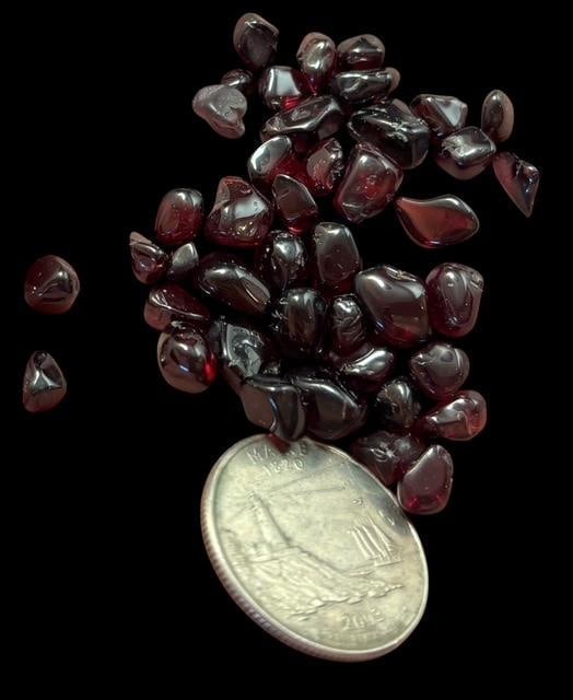 Lot Polished Garnet Stones (1 of 2)