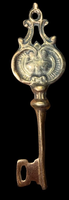 Brookcraft Sterling Pin Skeleton Key Design (1 of 2)