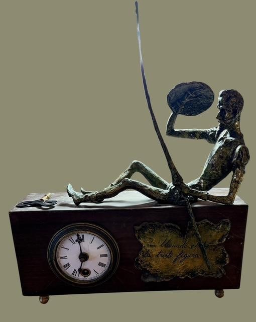 Antique Mantle Clock - Don Quixote Emes 52 Germany (1 of 6)