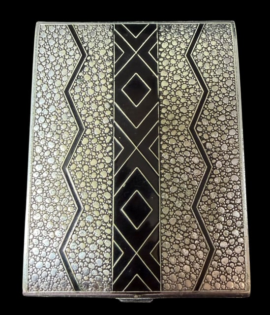 Art Deco Aluminum Cigarette Case (1 of 3)