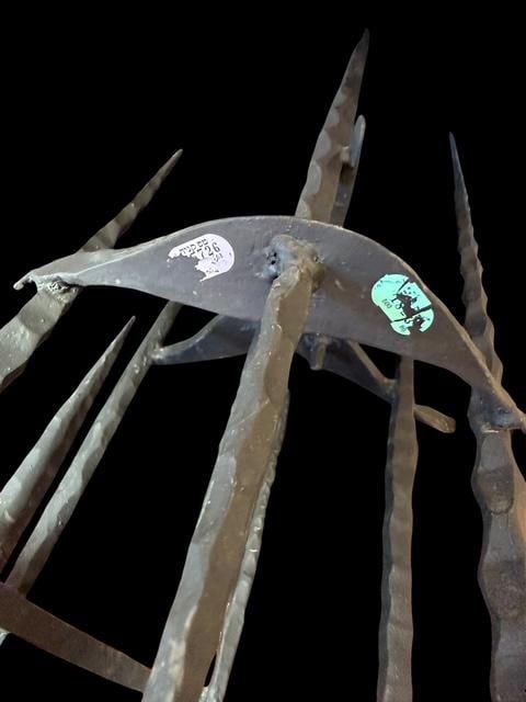 David Palombo Sculpture Brutalist Cast Iron - 3