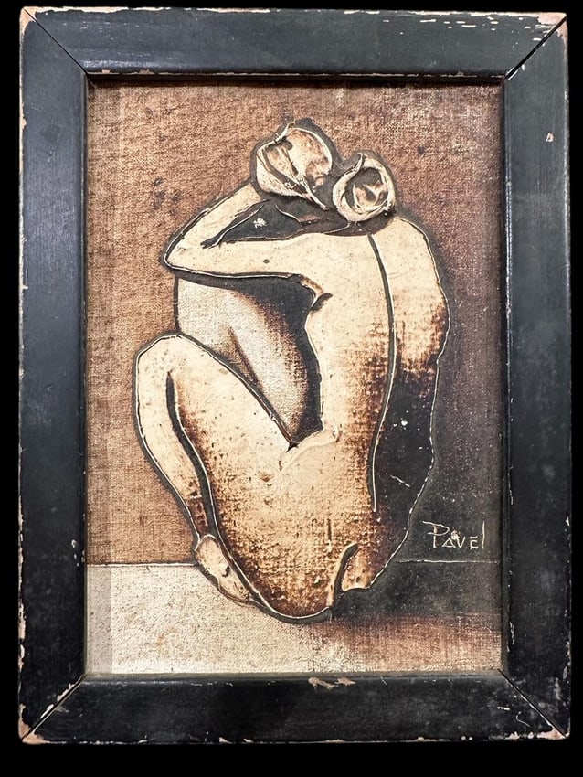 "Eternal Hug" by Pavel Oil on Canvas (1 of 3)
