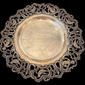 Gorham Sterling Plate Platter (1 of 7)