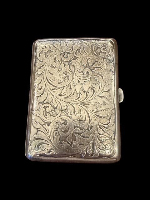 Sterling Silver Cigarette Case (1 of 4)