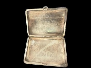 Sterling Silver Cigarette Case - 3