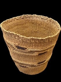 Small Woven Native American Basket Tlingit (1 of 3)