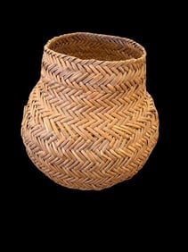 Native American Tarahumara Woven Basket (1 of 3)