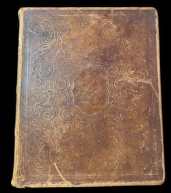 Antique Leather Bound Holy Bible ca 1700's (1 of 9)