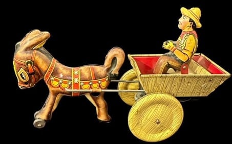 Balky Mule -Original Vintage Marx Tin Toy Ca. 1930 (1 of 4)