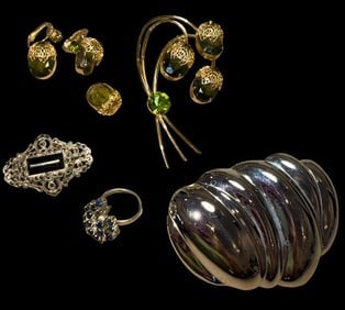Lot of Jewelry Sara Coventry, Boyer, Sterling and More (1 of 6)