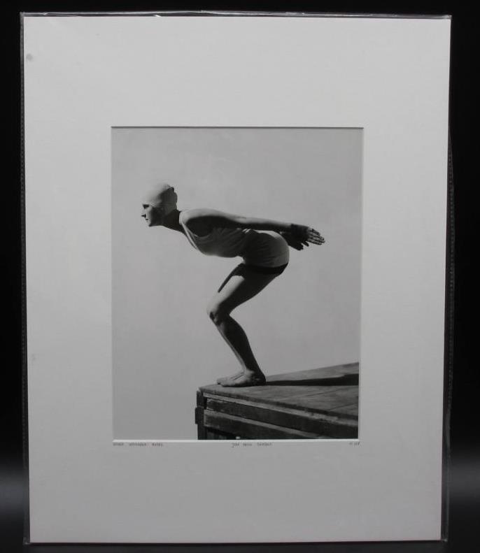 Jean Patou swimsuit Cert Photo George Hoyningen-Huene: Jean Patou swimsuit Certified Photograph, George Hoyningen-Huene Certificate of Authenticity from YellowKorner affixed to the back Matted Dimensions 16"x20" Protected with Clear Mylar Sleeve (as pictu