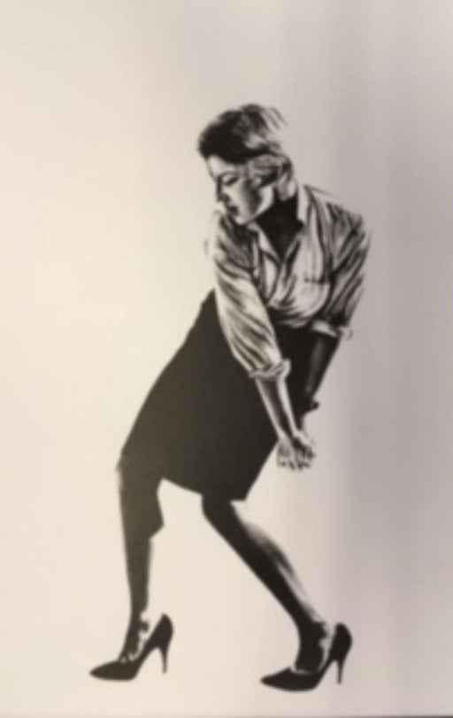 Robert Longo Men in the Cities Litho 1986 (5): Robert Longo-Men in the Cities Litho 1986 (5) Medium: Unsigned Open Edition Lithograph