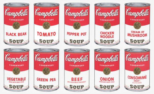 Andy Warhol - Campbells Soup Suite Sunday B Morning: Andy Warhol - Campbells Soup Portfolio 1 (10pcs) Sunday B Morning Medium: Silkscreen on Museum Board Note: Comes with Publisher's Certificate of Authenticity Sunday B. Morning color screenprints are p