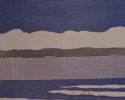 Roy Lichtenstein Untitled 1965 Framed Bookpage: Roy Lichtenstein-Untitled 1965 Medium: Hand Signed Custom Framed Bookpage