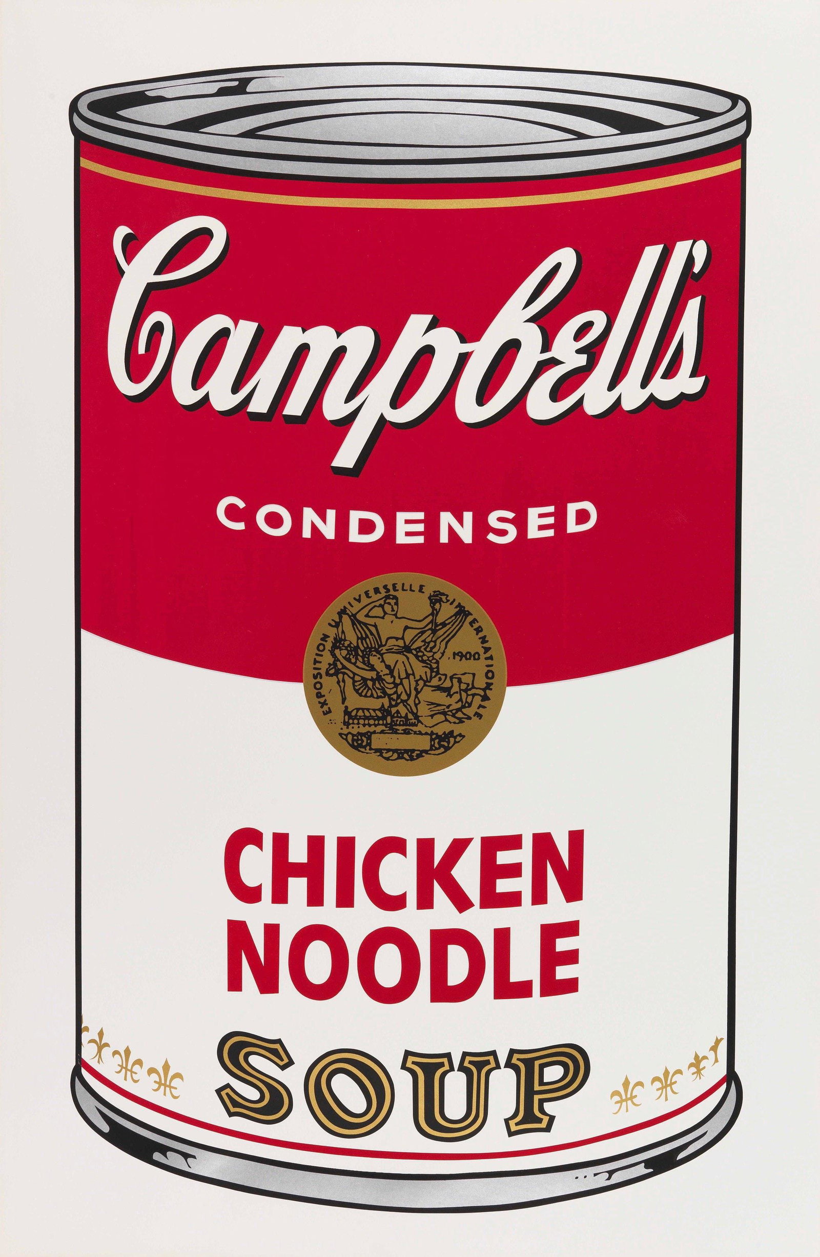 Andy Warhol - Chicken Noodle Soup Sunday B Morning: Andy Warhol - Chicken Noodle Soup Sunday B Morning Medium: Silkscreen on Museum Board Note: Comes with Publisher's Certificate of Authenticity Sunday B. Morning color screenprints are printed on museu